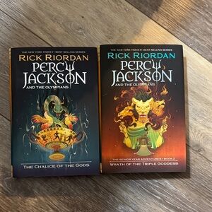 Rick Riordan Percy Jackson Hardcover Books -